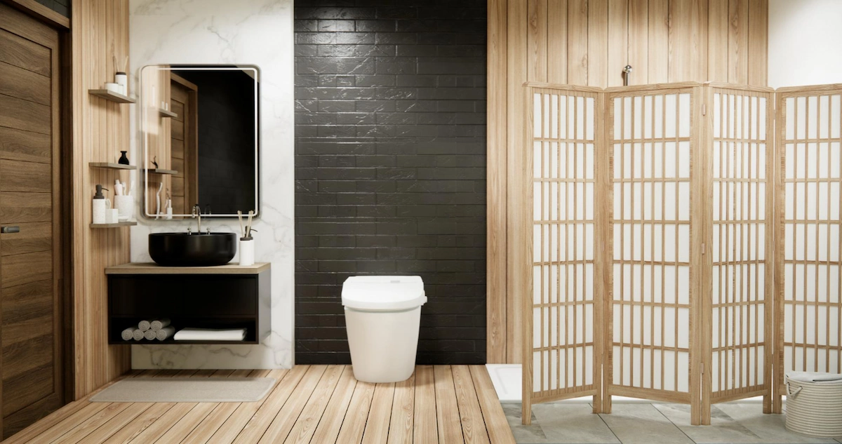 Japanese Style Bathroom Design